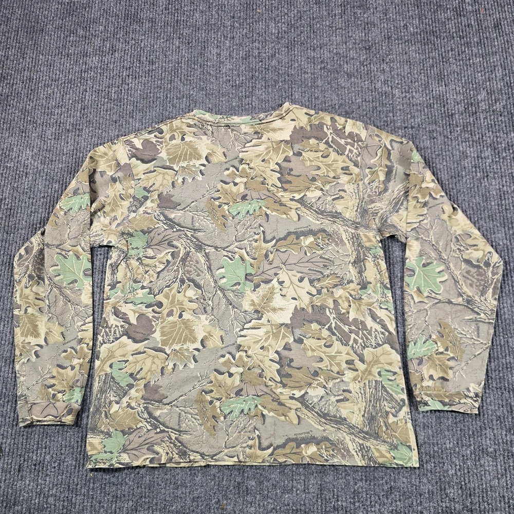 VTG Walls Shirt Mens Medium Advantage Camo Smith & Wesson Long Sleeve Hunting